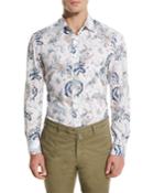 Floral-print Oxford Sport
