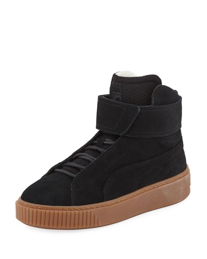 Suede Platform High-top