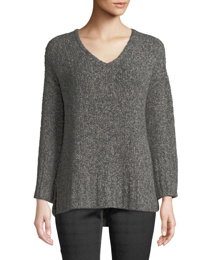 Bicolor Plated Oversize Cashmere