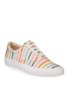 Anchor Multicolored Stripe Canvas