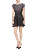 Short-sleeve Printed Ombre
