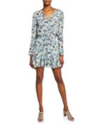 Riggins Floral Button-front Dress