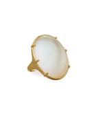 18k Rock Candy Gelato Mother-of-pearl Doublet Ring