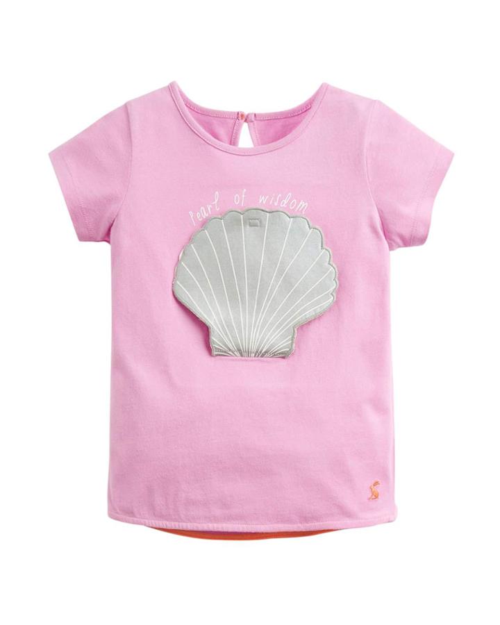 Pearl Of Wisdom Applique Tee,