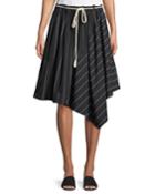 Striped Asymmetric Rope-tie