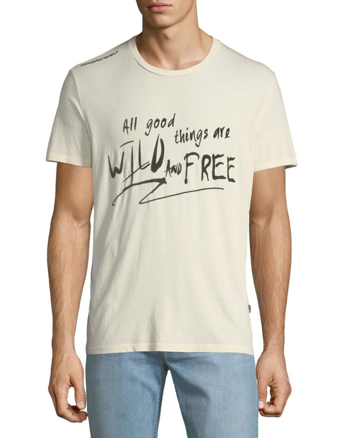 Wild And Free Scribble T-shirt