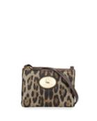 Pochette Leopard-print Crossbody Bag
