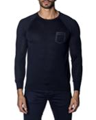Men's Knit Faux-pocket
