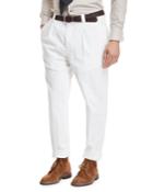 Single-pleat Leisure Trouser Pants