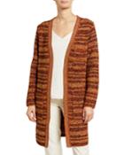 Metallic-knit Boucle