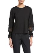 Beaded Knit Blouse