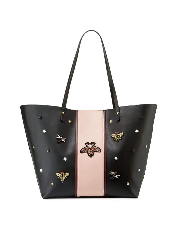 Queen Bee Faux Tote Bag