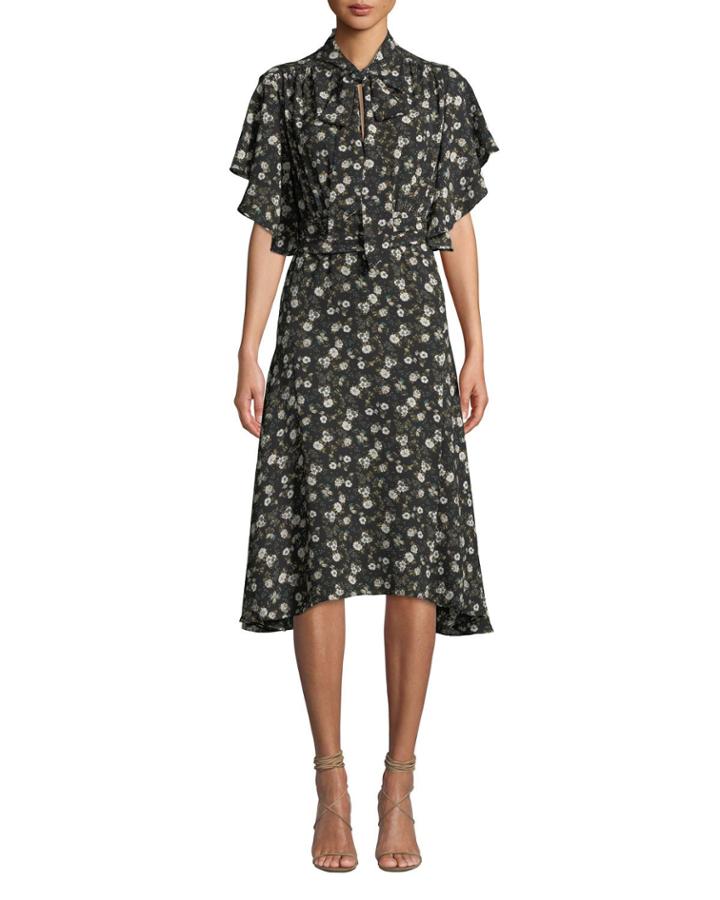 Floral Asymmetric