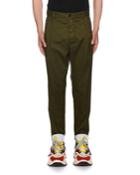 Men's Pleated-front Chino Pants