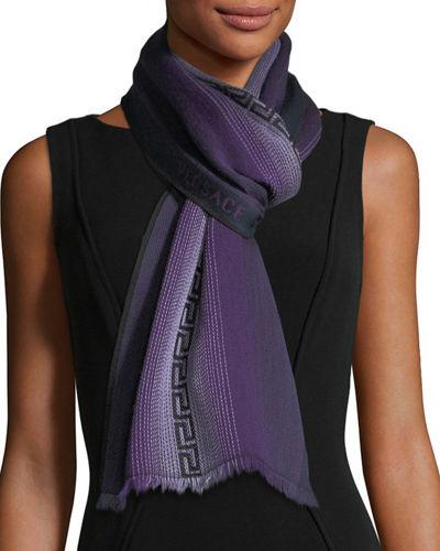 Ombr&eacute;-pattern Wool