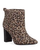Bally Leopard-print Leather Ankle Booties
