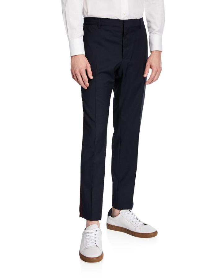 Men's Striped Track Trousers