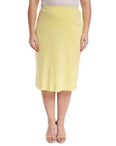 Knee-length Pencil Skirt, Sunshower,