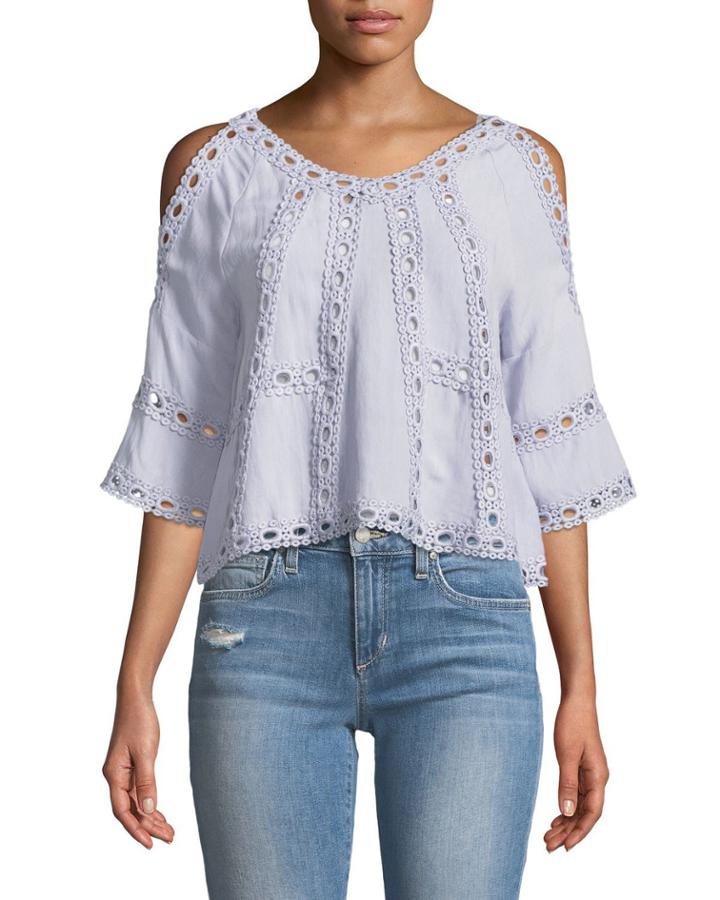 Amy Cold-shoulder Blouse