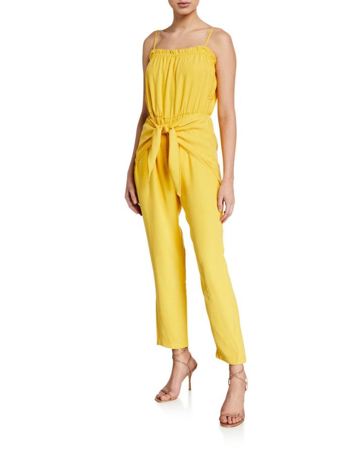 Knot-front Jumpsuit