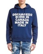 Men's Logo Typographic Hoodie