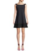 Rigmor 3d-hem Scoop-neck Dress