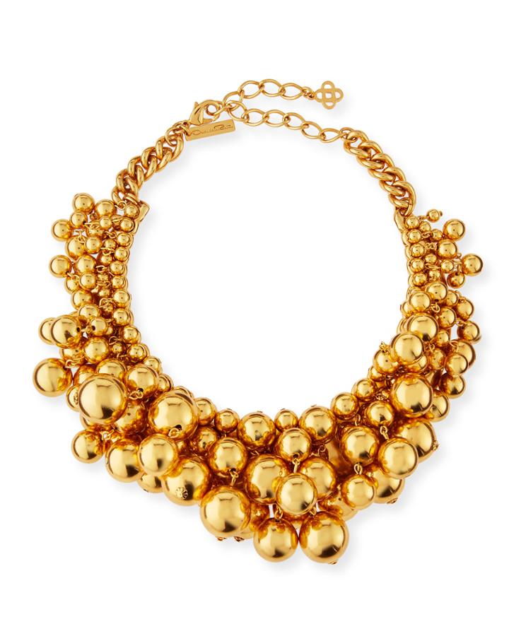 Bold Beaded Collar Necklace