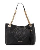 Verra Leather Tote Bag, Black