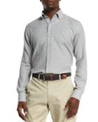 Cashmere-blend Check Sport