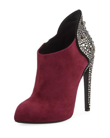 Bimba Suede And Crystal