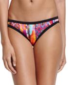 Scuba Printed Hipster Swim Bikini Bottom,