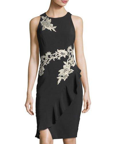 Embroidered Ruffled