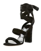 Marcella Velvet Ankle-wrap