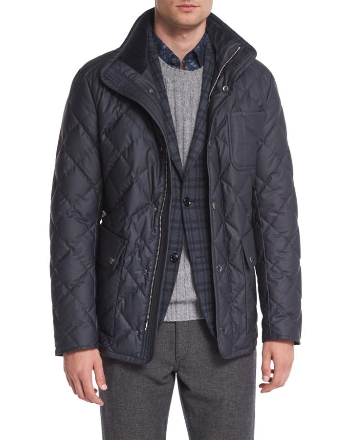 Trofeo Country Down Jacket, Navy