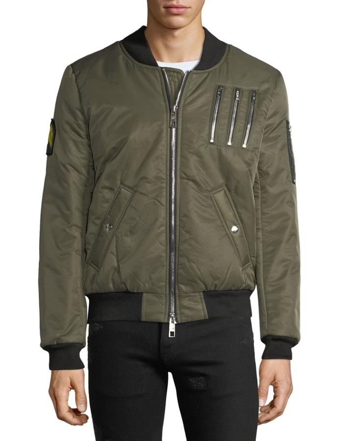Men's Nylon Flight Jacket