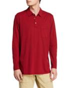 Men's Tropicool Sueded Sands Long-sleeve Polo