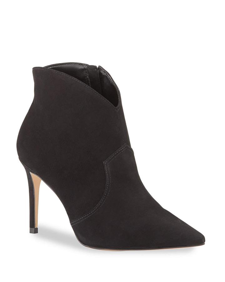 Ida Suede Stiletto Booties