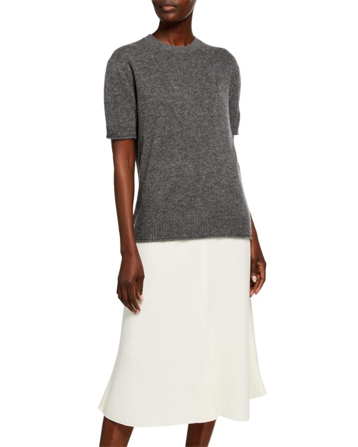 Airy Cashmere/silk Ribbed