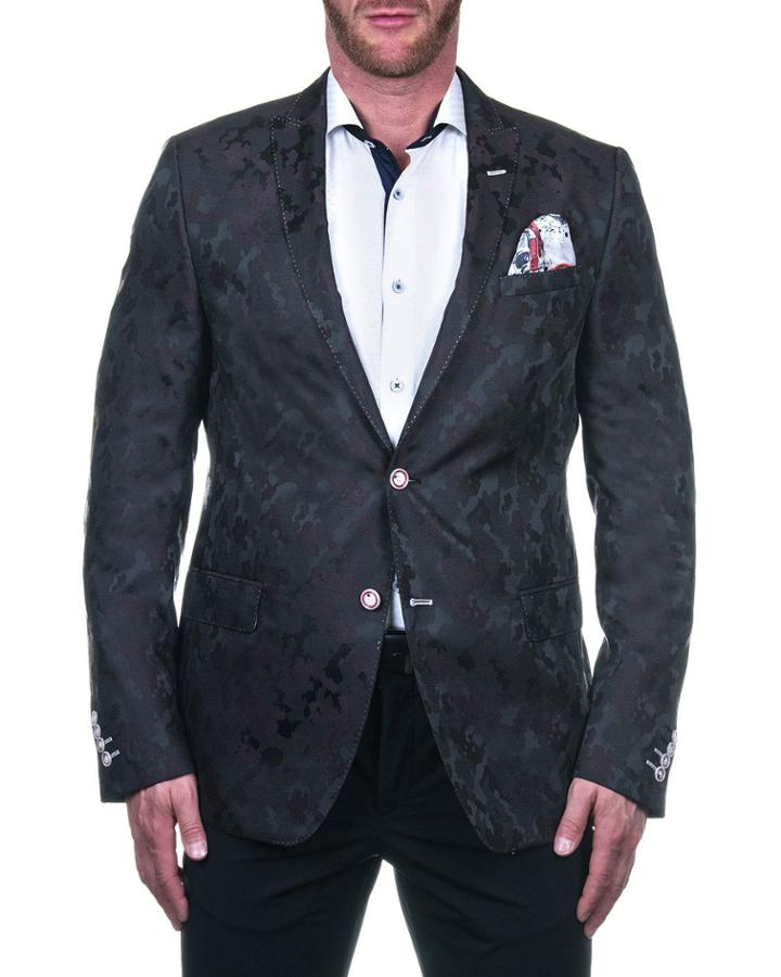 Men's Descartes Blazer - Camo Red