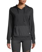Eclipse Stretch Hoodie With Front Pocket