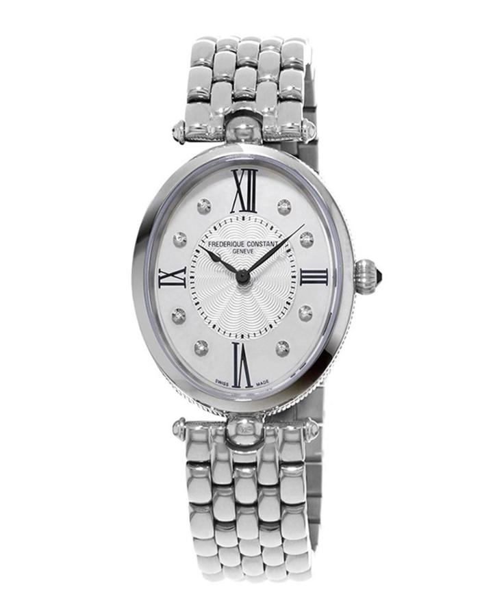 30mm Art Deco Diamond Watch W/ Bracelet