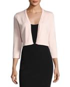 3/4-sleeve Open Shrug,