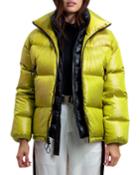 Alma Puffer Coat W/ Artwork