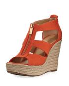 Damita Zip-front Wedge