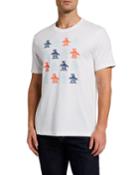 Men's Pixel Penguin Graphic T-shirt