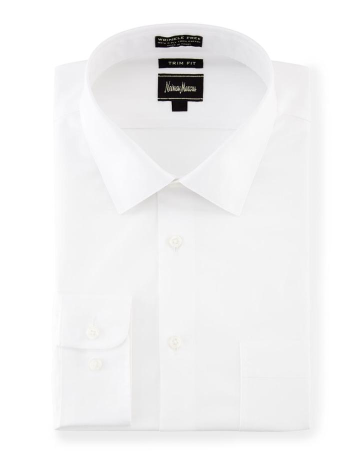 Men's Slim-fit Non-iron Dress