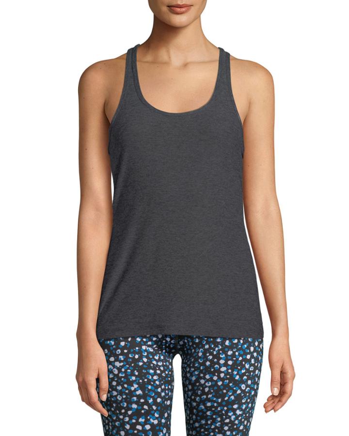 Travel Scoop-neck Racerback Tank