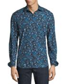 Men's Abstract-print Cotton