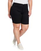 Plus Size Briella Fray-hem Denim