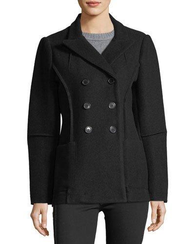 Double-breasted Wool Coat